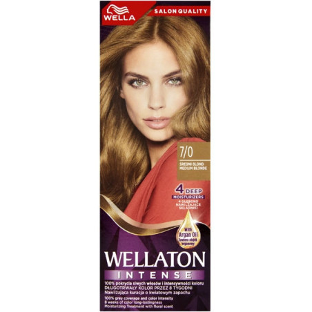 Wellaton Farba 7/0 Średni Blond