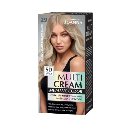 Joanna Multi Cream Farba 29 BJ Snieżny Blond