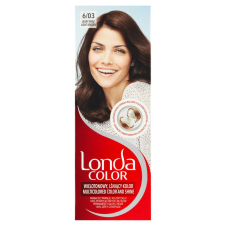 Londa farba 6/03 Jasny Brąz