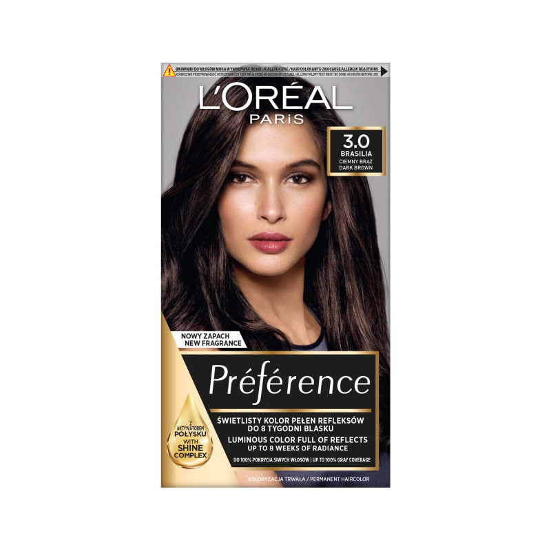 Loreal Preference Recital 3.0 Ciemny Brąz Loreal Preference Recital 3.0 Ciemny Brąz