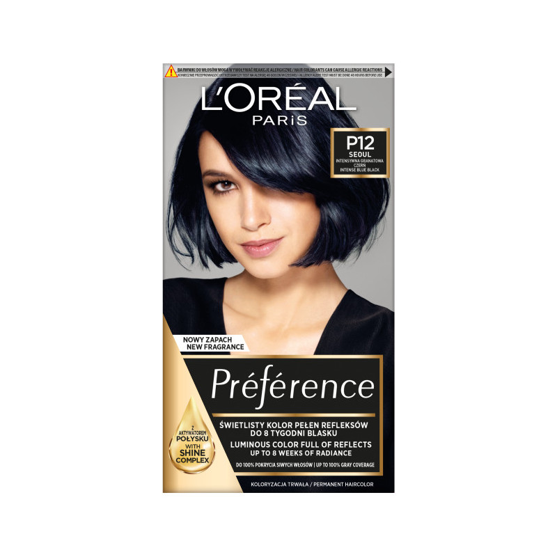 Loreal Preference Feria P12 Czerń Granatu Loreal Preference Feria P12 Czerń Granatu