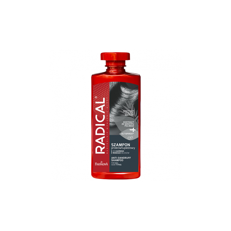 Farmona Radical szampon 400ml Przeciwłupieżowy Farmona Radical szampon 400ml Przeciwłupieżowy