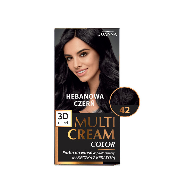 Joanna Multi Cream Farba 42 Hebanowa Czerń Joanna Multi Cream Farba 42 Hebanowa Czerń