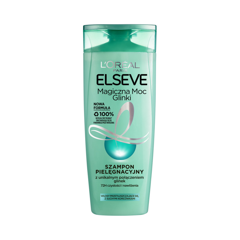 Loreal Elseve szampon 400ml Moc Glinki